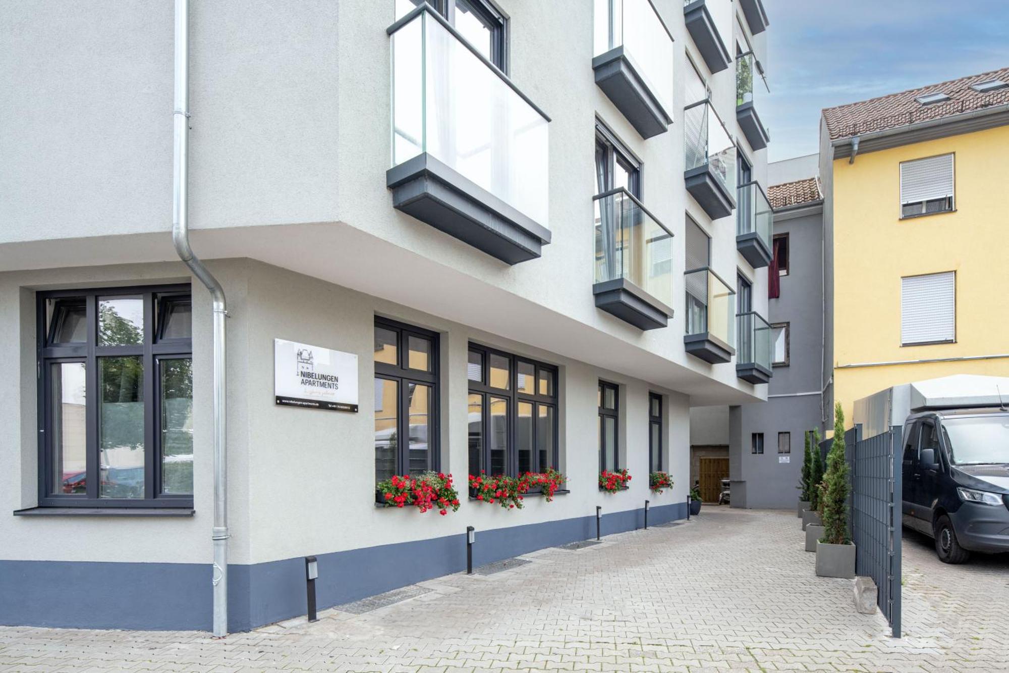 Nibelungen Apartments Worms Exteriör bild